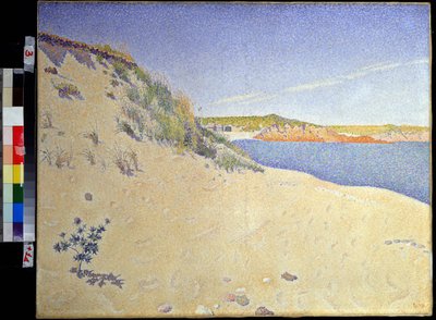 Spiaggia a Saint-Briac da Paul Signac