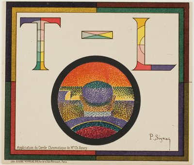 Cerchio cromatico da Paul Signac