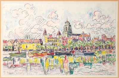 Ciboure, Saint-Jean-de-Luz, 1920 da Paul Signac