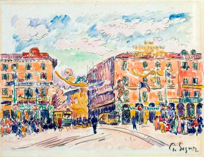 Piazza della Città, c1925 da Paul Signac