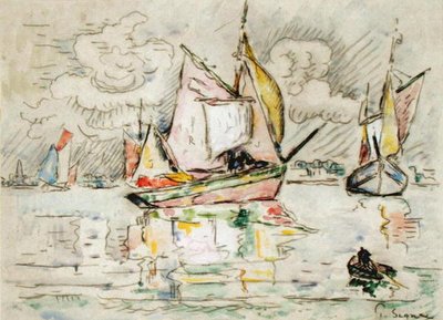 Barche da pesca da Paul Signac