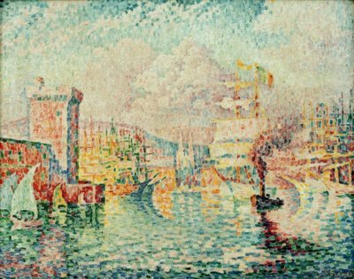 Porto di Marsiglia da Paul Signac