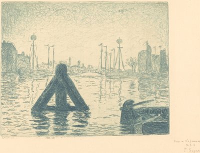 Porto in Olanda - Flushing da Paul Signac