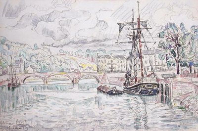 Hennebont da Paul Signac