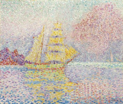 Brigantino italiano ad Agay da Paul Signac