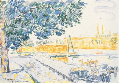 La Senna ad Asnières da Paul Signac