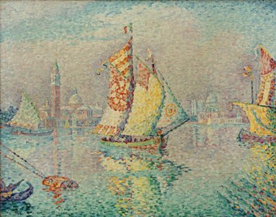 Laguna, vela gialla da Paul Signac