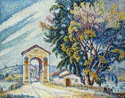 Il ponte a Bourg-Saint-Andeol da Paul Signac