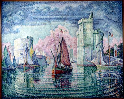 Il porto di La Rochelle da Paul Signac