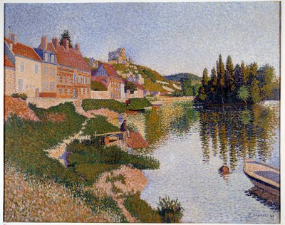 Les Andelys, la riva da Paul Signac
