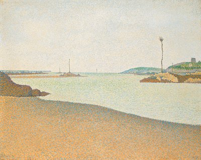 Les Balises, Saint-Briac, 1890 da Paul Signac