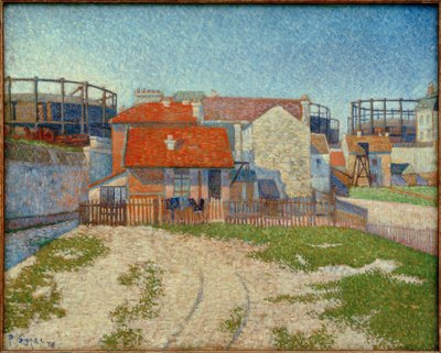 I gasometri, Clichy da Paul Signac