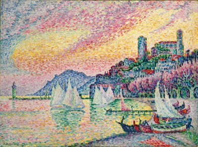Vecchio porto di Cannes da Paul Signac