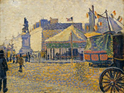 Place de Clichy da Paul Signac