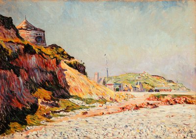 Port-en-Bessin, il 14 luglio, 1883 da Paul Signac