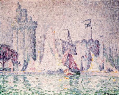 Porto di La Rochelle da Paul Signac