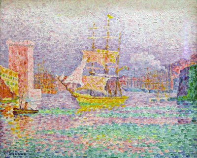 Porto di Marsiglia da Paul Signac
