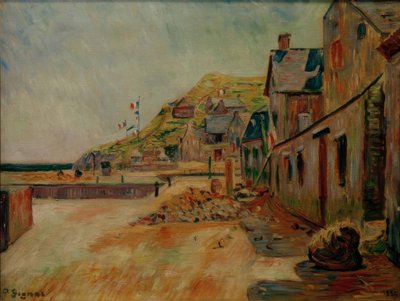 Port-en-Bessin. Il 14 luglio da Paul Signac