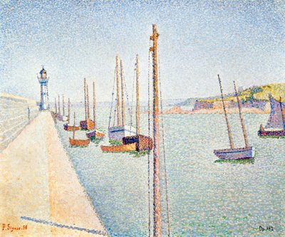 Portrieux, Bretagna, 1888 da Paul Signac