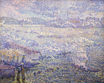 Rotterdam. Les Fumées da Paul Signac