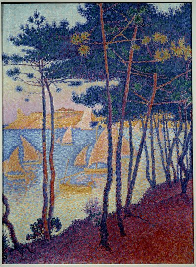 Vele e pini da Paul Signac