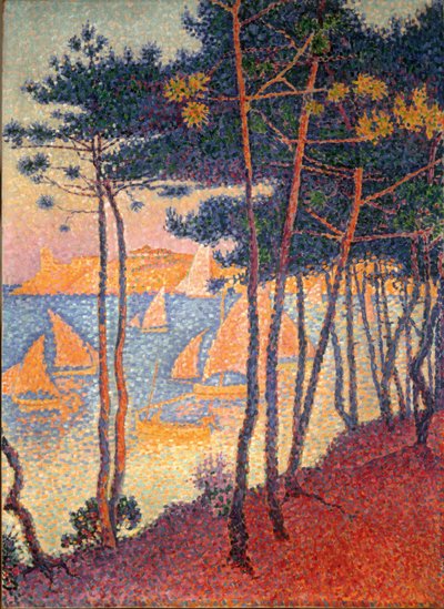 Vele e pini da Paul Signac