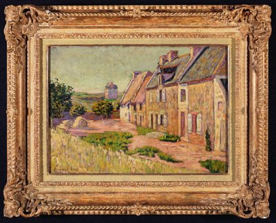 Saint-Briac, Cour a la Ville Hue, 1885 da Paul Signac