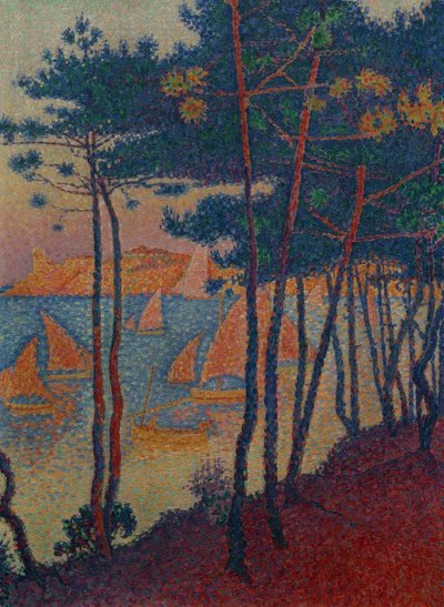Vele e pini da Paul Signac