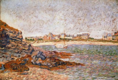 St. Briac, vista del porto da Paul Signac