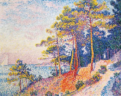 Saint-Tropez, il Sentiero della Dogana, di Paul Signac da Paul Signac