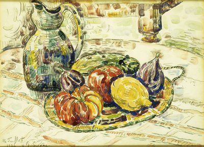 Natura morta con frutta, 1926 da Paul Signac