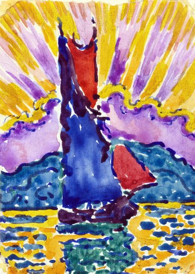Tramonto da Paul Signac