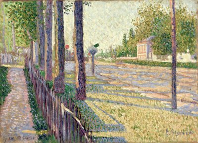 Il nodo ferroviario a Bois-Colombes, o La Route Pontoise da Paul Signac