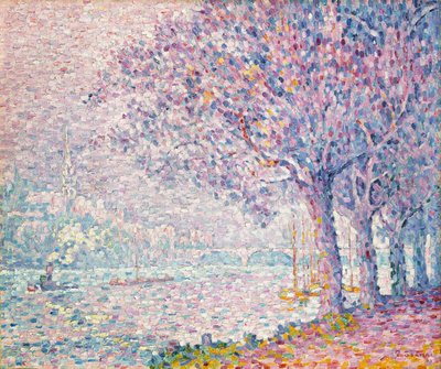 La Senna a St. Cloud, 1903 da Paul Signac