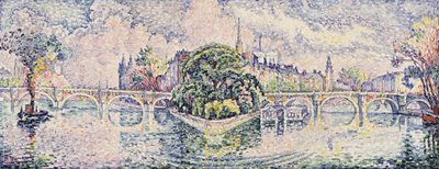 Il giardino del Vert Galant da Paul Signac