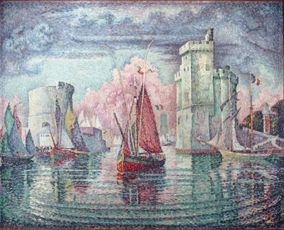 Il porto di La Rochelle da Paul Signac