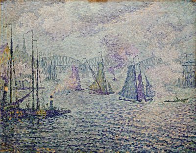 Il porto di Rotterdam da Paul Signac