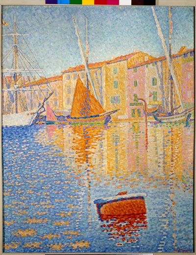 La boa rossa (Saint Tropez) da Paul Signac