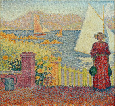 Porta a Saint-Tropez da Paul Signac