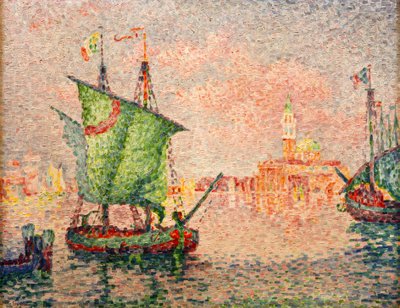 Venezia, la nuvola rosa da Paul Signac