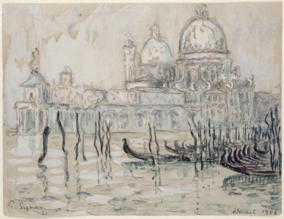 Venezia o, Le Gondole, 1908 da Paul Signac
