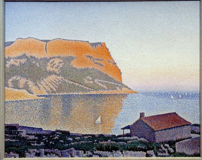 Veduta della baia di Cassis, Cap Canaille da Paul Signac