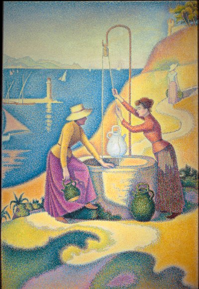 Donne al pozzo da Paul Signac