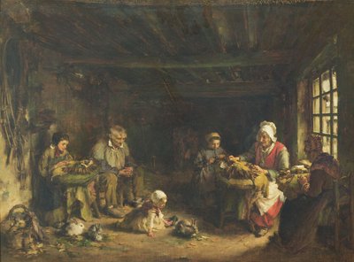 Merlettaie ad Asnieres-sur-Oise da Paul Soyer