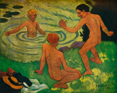 Ragazzi che fanno il bagno, 1906 da Paul Sérusier