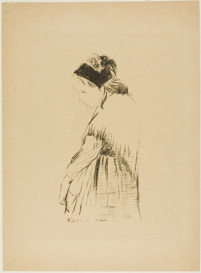 Ragazza bretone da Paul Sérusier