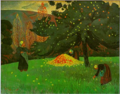 La raccolta delle mele da Paul Sérusier