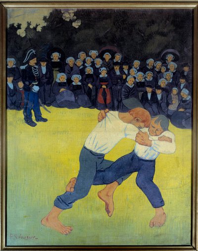 La lotta bretone da Paul Sérusier