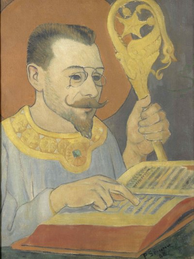 Ritratto di Paul Ranson in costume Nabi da Paul Sérusier