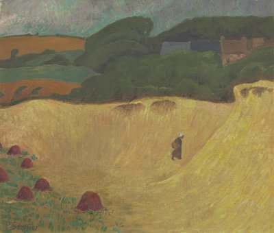 La spiaggia di Les Grands Sables a Le Pouldu da Paul Sérusier